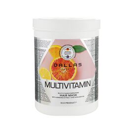 Маска для волос Dalas Multivitamin Энергетическая с компл. мультивитаминов, экстрактом женьшеня и маслом авокадо 1 л (4260637723239)