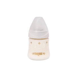 Пляшечка для годування Suavinex Couture, 150 мл, 0+ біла (304131)