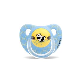 Пустышка Suavinex Истории панды, 6-18 мес голубая (303861)