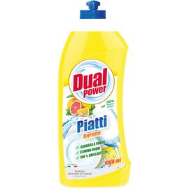 Средство для ручного мытья посуды Dual Power жидкое Цитрусовые 1 л (8032680397004)
