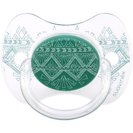 Пустушка Suavinex Couture 18 мес. 2 шт. зелена (304235)