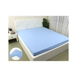 Простынь Руно бязь на резинке Blue1 120х200 см (506.114У_Blue1)