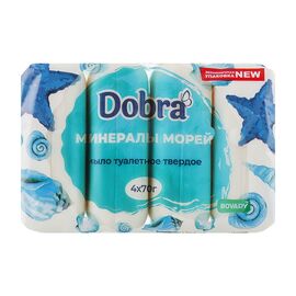 Твердое мыло Dobra Минералы морей 4 x 70 г (4820195503966)