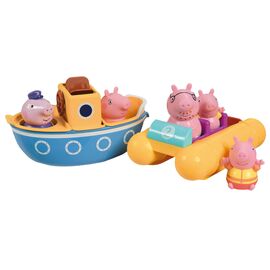 Игрушка для ванной Tomy Набор приключений на лодке Пеппы (T73453)