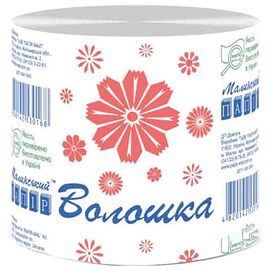 Туалетний папір Малинський папір Волошка сірий 1 шар 1 рулон (4820204910198/4820142530168)