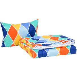 Одеяло MirSon набор шерстяной Зима №3700 Print Line Cuneo (одеяло + подушка средняя) 140х205+50х70 (2200004820651)