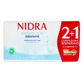 Твердое мыло Nidra с молочными протеинами 3 x 90 г (8003510034406)