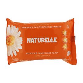 Туалетная бумага Naturelle влажная Ромашка и комплекс витаминов 50 шт. (4820207591066)