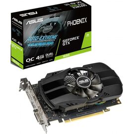 Видеокарта ASUS GeForce GTX1650 4096Mb PH OC (PH-GTX1650-O4G)