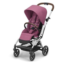 Коляска Cybex Eezy S Twist+ 2 SLV B Magnolia Pink purple с бампером (521001775)