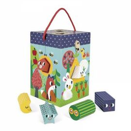 Развивающая игрушка Janod Сортер Сад (J02784)