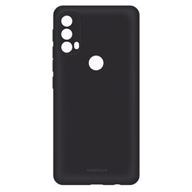 Чехол для моб. телефона MAKE Moto E40 Skin (Matte TPU) Black (MCS-ME40BK)