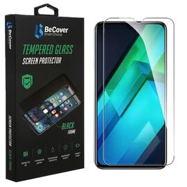 Стекло защитное BeCover Infinix Hot 12 (X663D) 3D Crystal Clear Glass (708088)