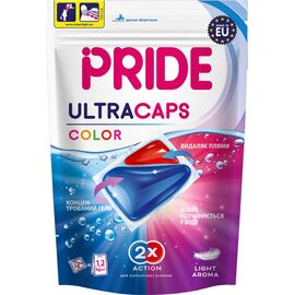 Капсулы для стирки Pride Afina Ultra Caps Color 2 в 1 14 шт. (5900498029253)