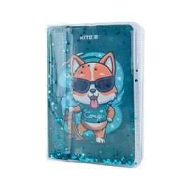 Блокнот Kite Corgi, А6, 80 аркушів, клітинка (K22-231-2)