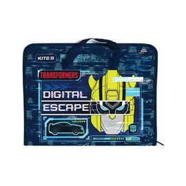 Папка - портфель Kite A4 на молнии Transformers, 1 отделение (TF22-202)