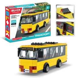 Конструктор iBlock Транспорт Маршрутное такси 242 деталей (PL-921-376)