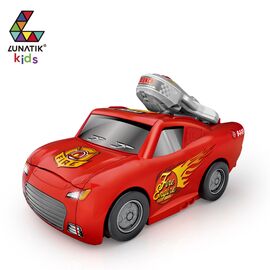Игровой набор Lunatik Авто трансформер Пожарная (LNK-RTF0695)