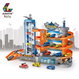 Игровой набор Lunatik Парковка Муниципальная (LNK-PGC5675)