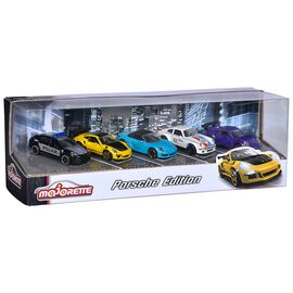 Машина Majorette Набір металевих Автомобілі Порше 7.5 см , 5 штук (2053171)