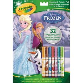 Набір для творчості Crayola Книга-раскраска с фломастерами Холодное сердце (04-5900)