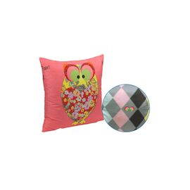 Подушка Руно декоративная "Owl Red" 50х50 см (306_Owl Red)