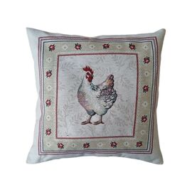 Подушка Прованс Декоративная Белая курочка 45х45 (4823093438736)