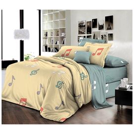 Постельное белье MirSon Бязь Premium 17-0421 Music Односпальный (2200002949552)