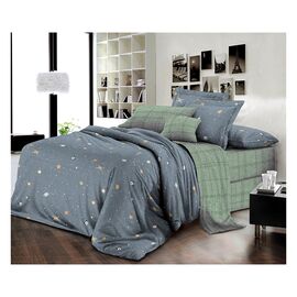 Постельное белье MirSon Бязь Premium 17-0429 Space Семейный (2 x 160x220) (2200002949378)