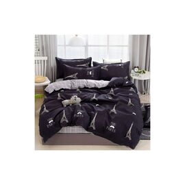 Постельное белье MirSon Бязь Premium 17-0468 Beautiful Paris Семейный (2200003332735)