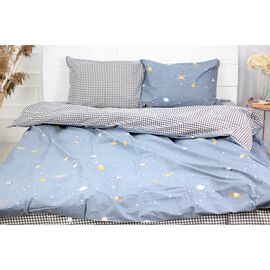 Постільна білизна MirSon Бязь Ranforce Elite 17-0429 Space Двоспальний (2200004671581)