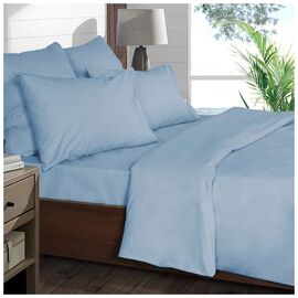 Пододеяльник Ярослав бязь 07 голубой 145х215 (38712)