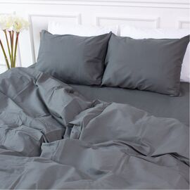 Пододеяльник MirSon Ranforce Elite Бязь 16-7000 Green Grey 143х210 см (2200005715345)
