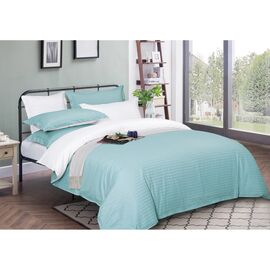 Пододеяльник MirSon Satin Stripe 30-0013 + 30-0001 Gilberta 110х140 см (2200005259207)