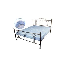 Простынь Руно бязь на резинке Blue Star 90х200 см (503.114У_Blue star)