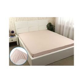 Простынь Руно бязь на резинке Beige 90х200 см (503.114У_Beige)