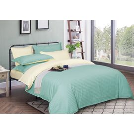 Пододеяльник MirSon Satin Stripe 30-0014 + 30-0002 Fleshly 143х210 см (2200005260210)