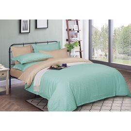 Пододеяльник MirSon Satin Stripe 30-0014 + 30-0004 Aivengo 200х220 см (2200005260449)