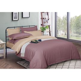 Пододеяльник MirSon Satin Stripe 30-0008 + 30-0004 Waleis 220х240 см (2200005257654)