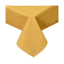 Скатерть Прованс непромокаемая Simfoni желтая рогожка 136х136 (4823093413290)