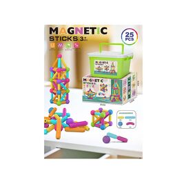 Конструктор A-Toys Magnetic Sticks 25 деталей в чемодане (158-20)