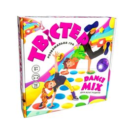 Настольная игра Strateg Твистер dance mix (укр) (4823113807085)