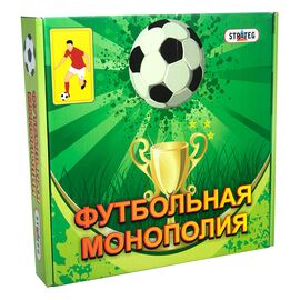 Настольная игра Strateg Футбольная монополия (4820175992261)