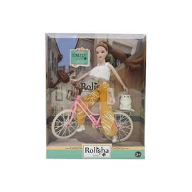 Кукла Emily с велосипедом (QJ111D)