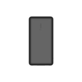 Батарея універсальна Belkin 20000mAh, USB-C, 2*USB-A, 3A, 6" USB-A to USB-C cable, Black (BPB012BTBK)