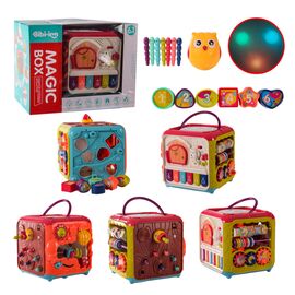 Розвиваюча іграшка A-Toys Бізікуб 6 в 1 (648A-58)