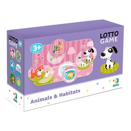 Настольная игра DoDo Лото Животные и их среда обитания (300196)