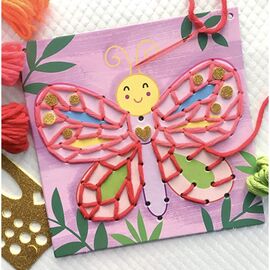 Набор для творчества Let's Craft String Art Цветущий сад (SAP001)