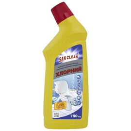 Средство для чистки унитаза San Clean Хлорное 750 г (4820003543337)