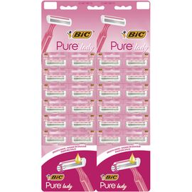 Бритва Bic Pure 3 Lady Pink 24 шт. (3086123395145)